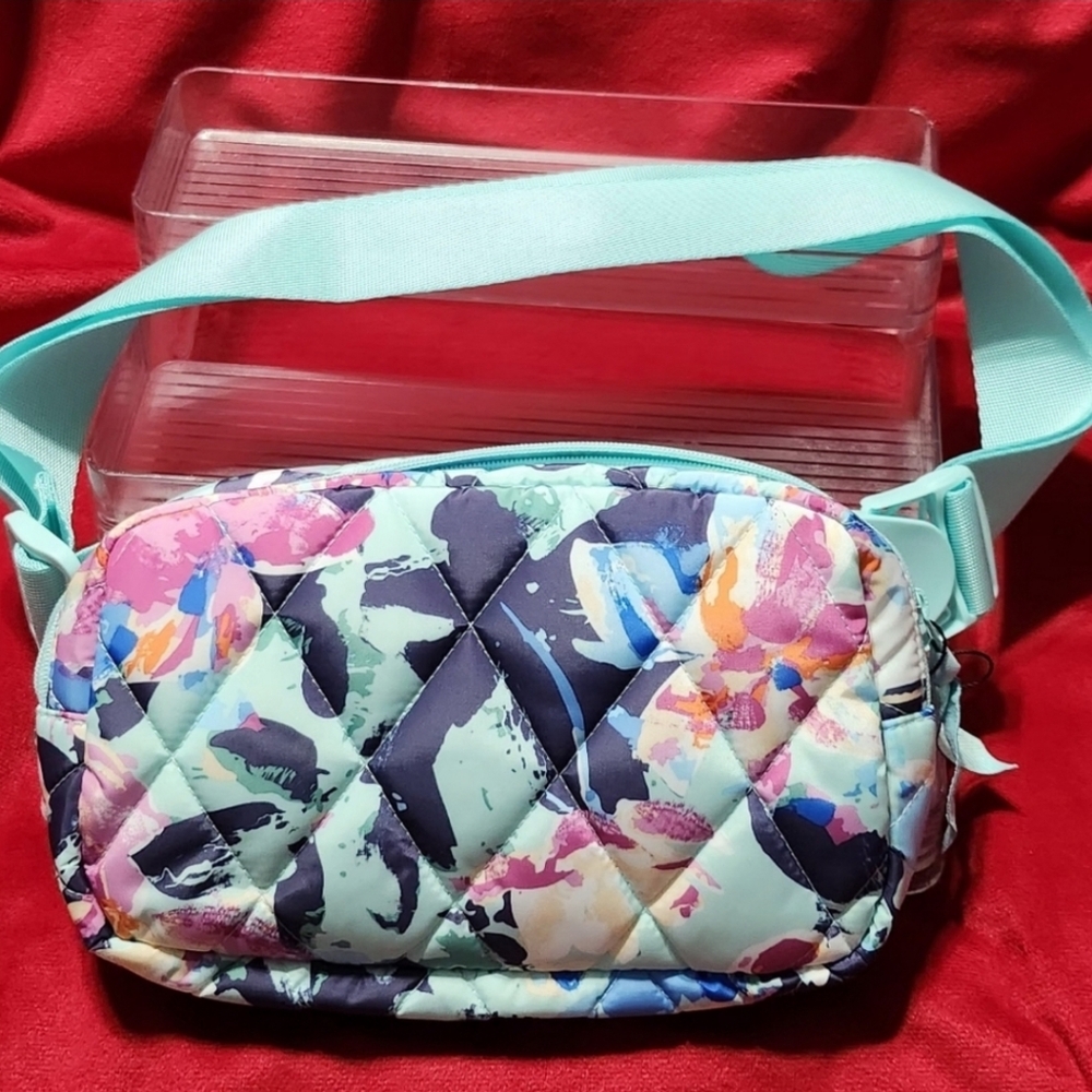 New Vera Bradley belted mini bag